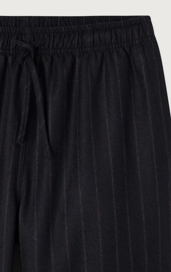 Trousers Dirow Navy Stripes Women American Vintage Trousers Trousers Dirow Navy Stripes Women American Vintage Trousers
