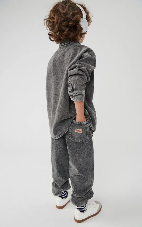 Trousers Jazy Grey Kids American Vintage Jeans Trousers Jazy Grey Kids American Vintage Jeans