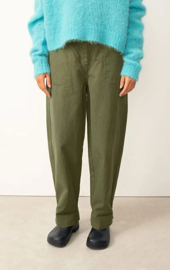 Trousers Rygybay Khaki Women American Vintage Trousers