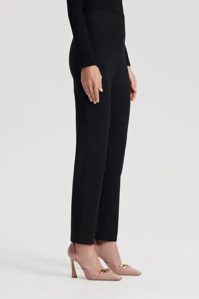 Trousers Women Scanlan Theodore ITALIAN HIGHWAIST SLIM TROUSER Black Trousers Women Scanlan Theodore ITALIAN HIGHWAIST SLIM TROUSER Black