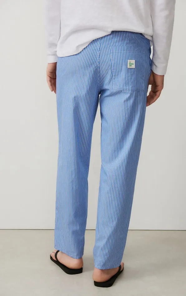 Trousers Zatybay Aqua Stripes Men American Vintage Trousers Trousers Zatybay Aqua Stripes Men American Vintage Trousers