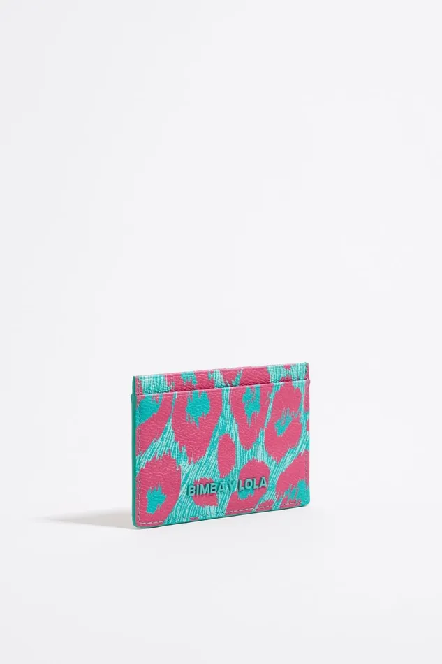 Turquoise Leopard Card Holder Leopard Turquoise Women Bimba Y Lola Card Holders Turquoise Leopard Card Holder Leopard Turquoise Women Bimba Y Lola Card Holders