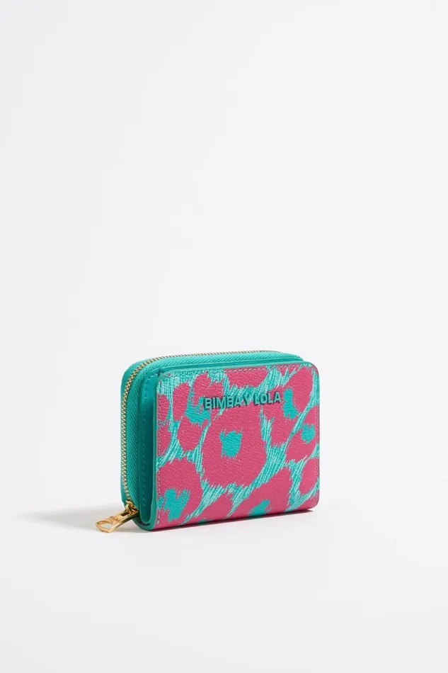 Turquoise Leopard Flap Purse Leopard Turquoise Women Bimba Y Lola Wallets And Coin Purses Turquoise Leopard Flap Purse Leopard Turquoise Women Bimba Y Lola Wallets And Coin Purses