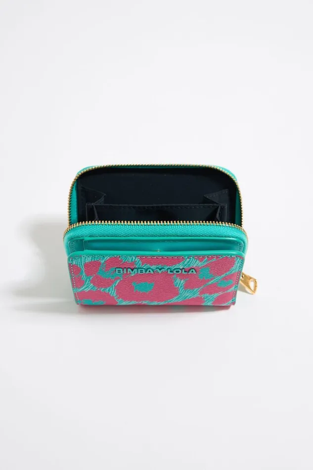 Turquoise Leopard Flap Purse Leopard Turquoise Women Bimba Y Lola Wallets And Coin Purses Turquoise Leopard Flap Purse Leopard Turquoise Women Bimba Y Lola Wallets And Coin Purses