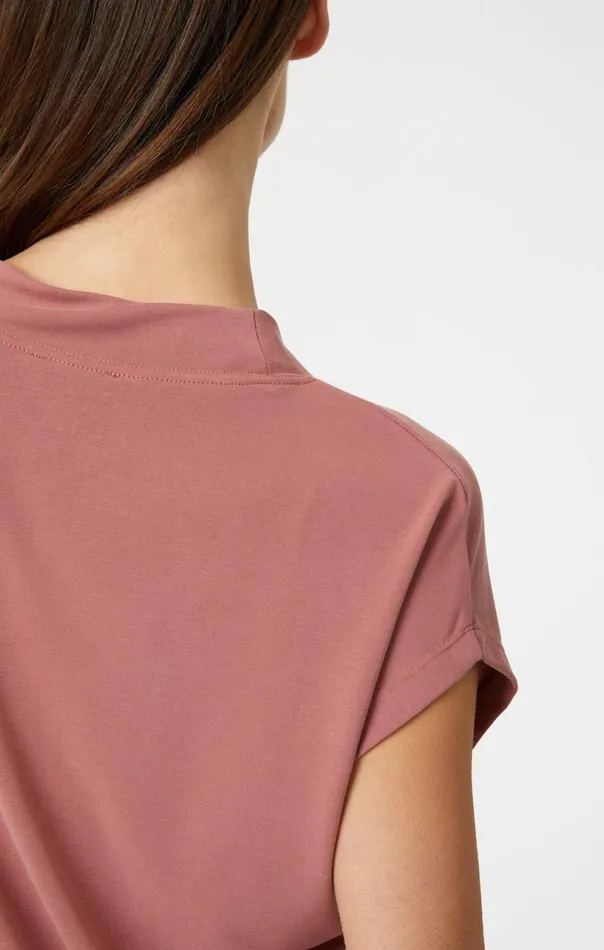 VNeck Shirt In Canyon Rose Women Mavi Jeans Shirts VNeck Shirt In Canyon Rose Women Mavi Jeans Shirts