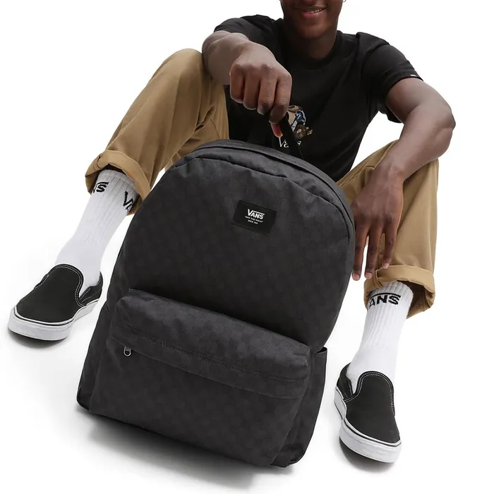 Vans Bags and Backpacks Men Old Skool Check Backpack Black