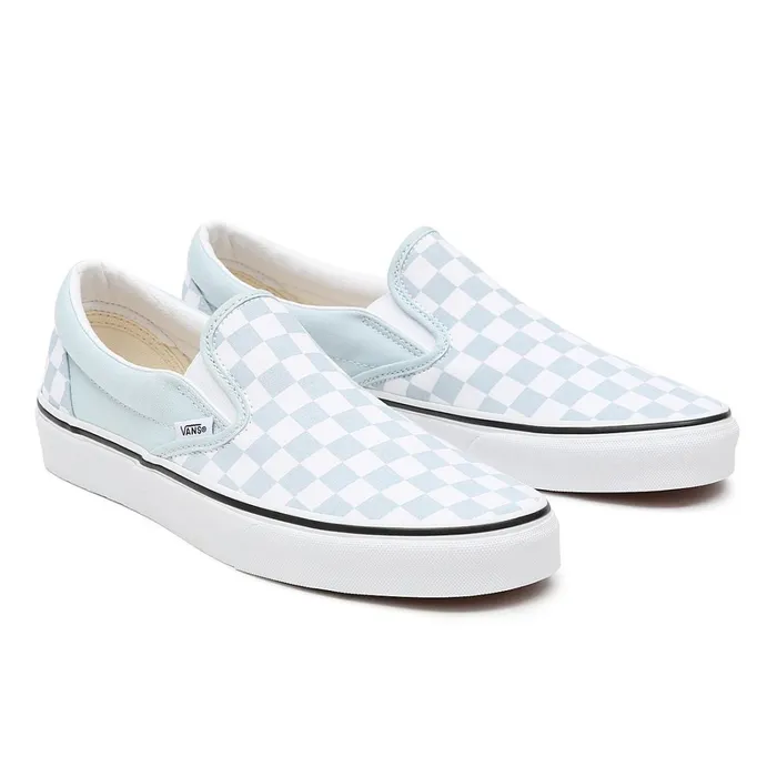 Vans Classics Men Checkerboard Classic SlipOn Shoes Blue