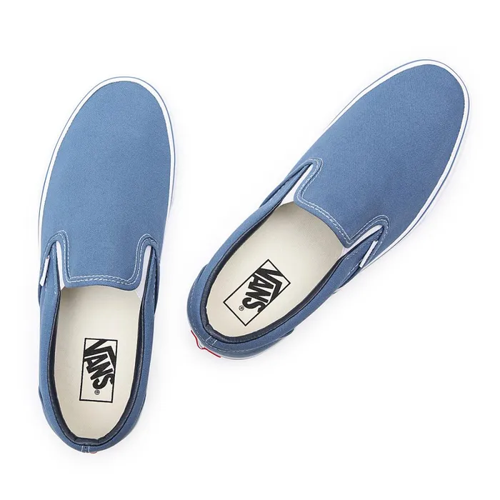 Vans Classics Men Classic SlipOn Shoes Blue