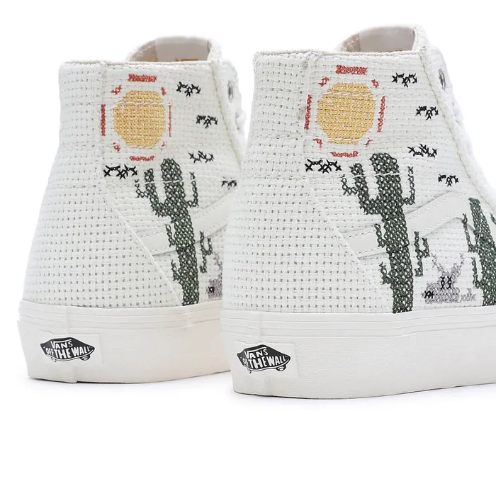 Vans Classics Men Desert Embroidery Sk8Hi Tapered VR3 Shoes White
