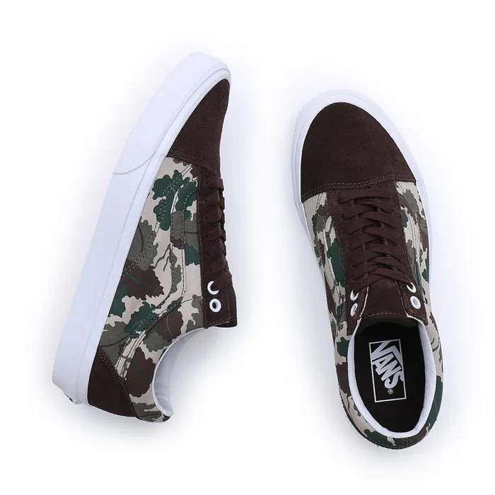 Vans Classics Women Mitchell Camo Old Skool Shoes Multicolour