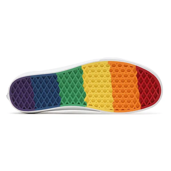 Vans Classics Women Rainbow Drip Old Skool Shoes Black Multicolour