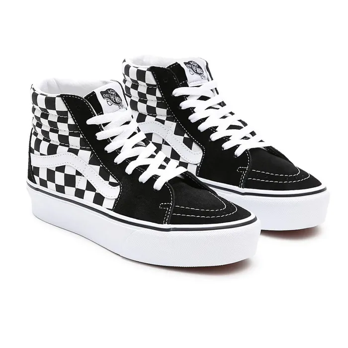 Vans Classics Women Sk8Hi Platform 20 Shoes Black White