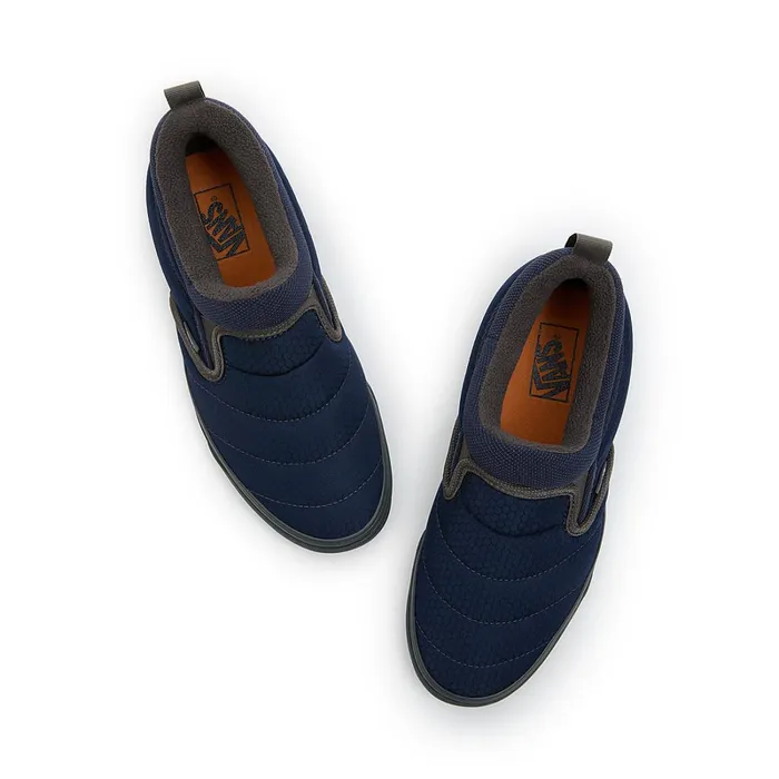 Vans Classics Women SlipOn Mid Cozy Mesh Shoes Blue