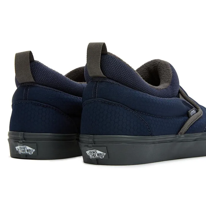 Vans Classics Women SlipOn Mid Cozy Mesh Shoes Blue