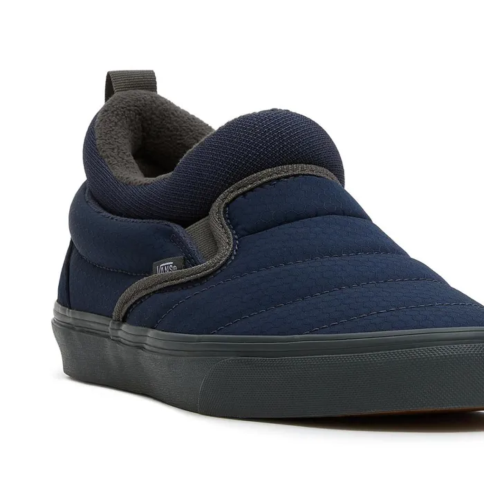 Vans Classics Women SlipOn Mid Cozy Mesh Shoes Blue