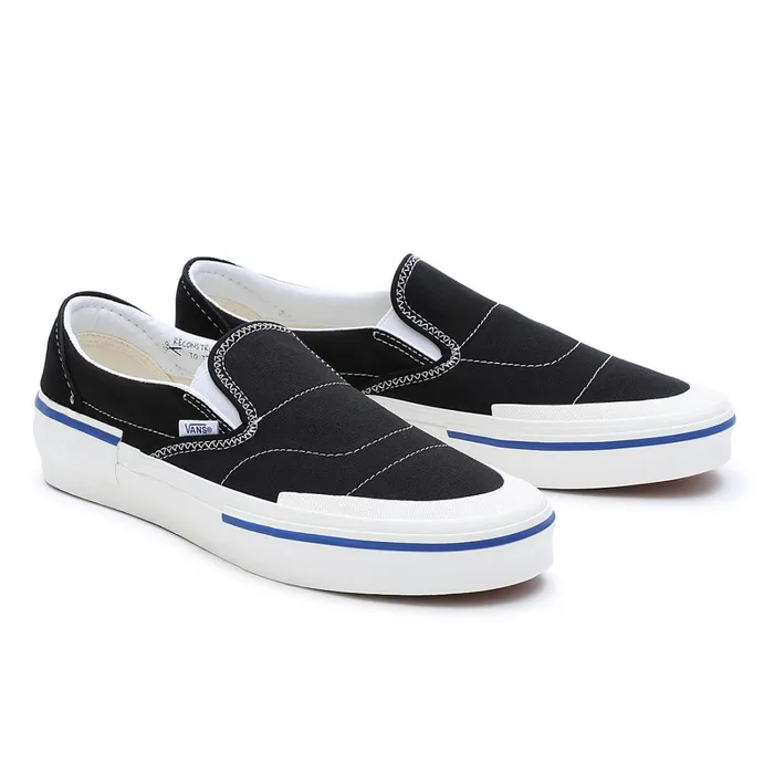 Vans Classics Women SlipOn Reconstruct Shoes Black