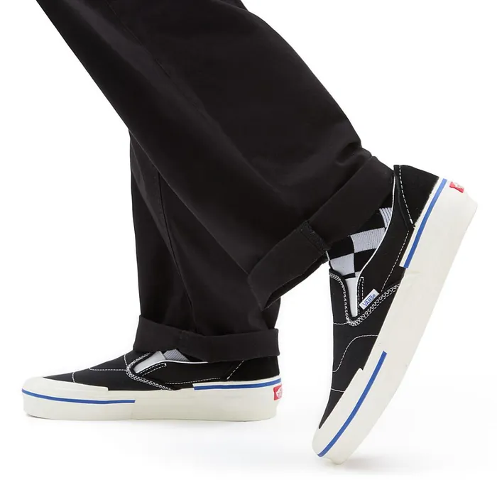 Vans Classics Women SlipOn Reconstruct Shoes Black
