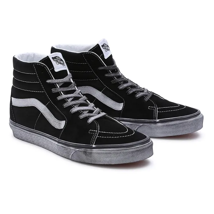 Vans Classics Women Stressed Sk8Hi Shoes Black
