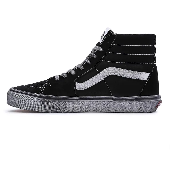 Vans Classics Women Stressed Sk8Hi Shoes Black