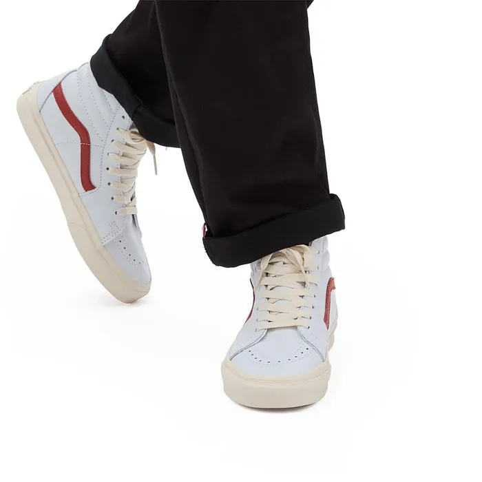 Vans Classics Women Vintage Pop Sk8Hi Shoes Red