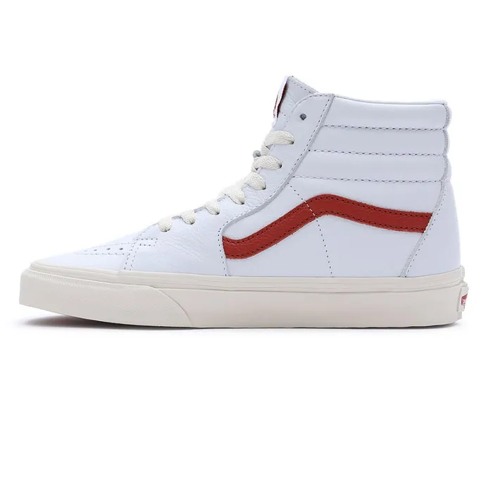 Vans Classics Women Vintage Pop Sk8Hi Shoes Red