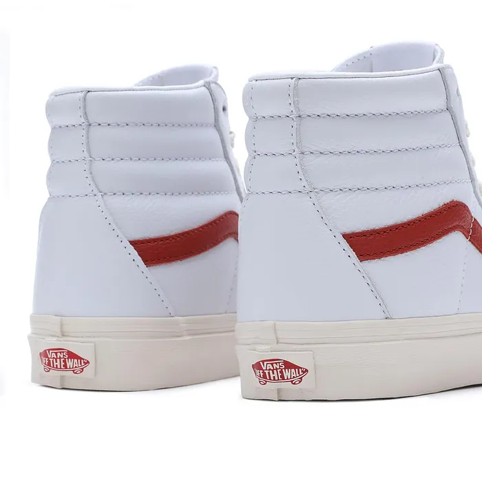 Vans Classics Women Vintage Pop Sk8Hi Shoes Red