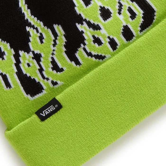 Vans Hats and Beanies Kids Flaming Beanie Green