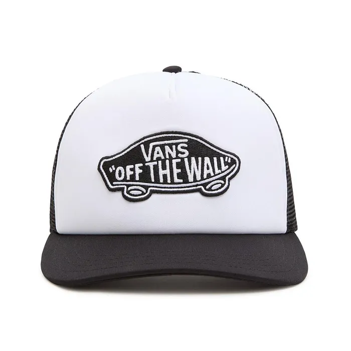Vans Hats and Beanies Men Classic Patch Curved Bill Trucker Hat Black
