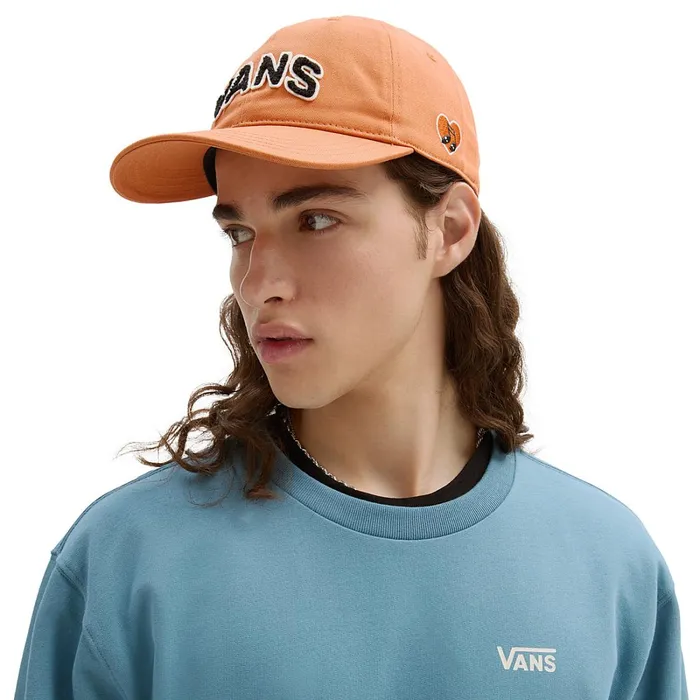 Vans Hats and Beanies Women Curved Bill Jockey Hat Orange