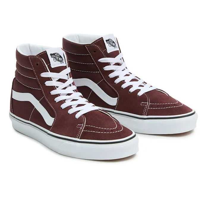 Vans HiTop Shoes Men Color Theory Sk8Hi Shoes Brown