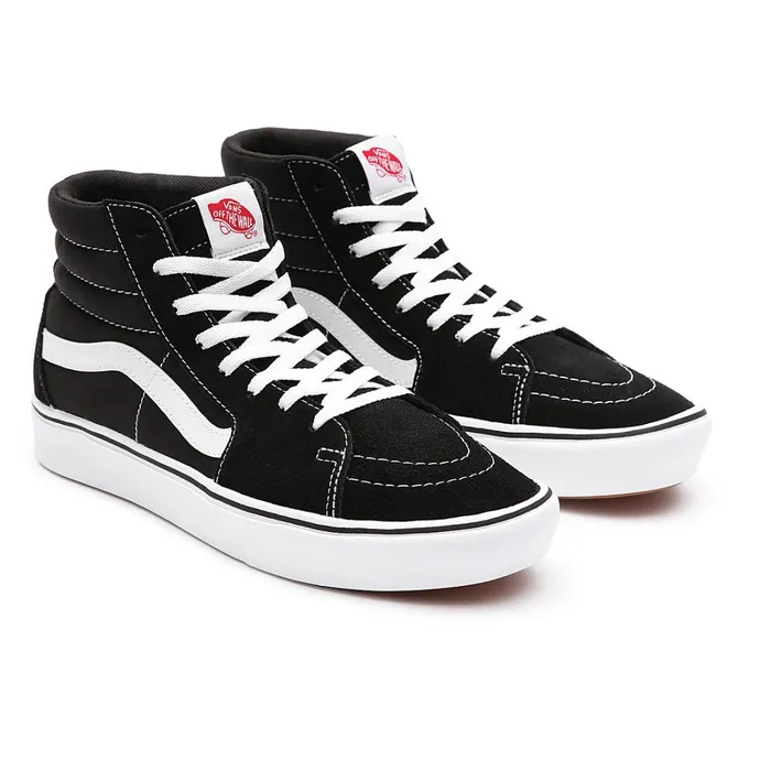 Vans HiTop Shoes Men Comfycush Sk8Hi Shoes Black