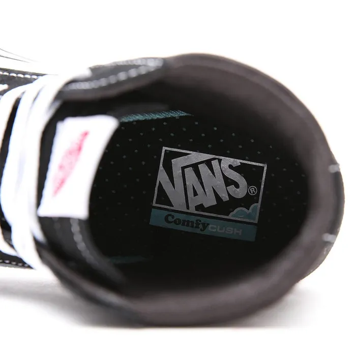 Vans HiTop Shoes Men Comfycush Sk8Hi Shoes Black