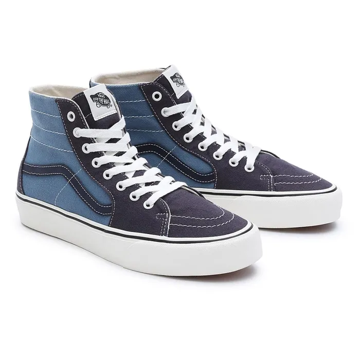 Vans HiTop Shoes Men Twill Sk8Hi Tapered VR3 Shoes Blue