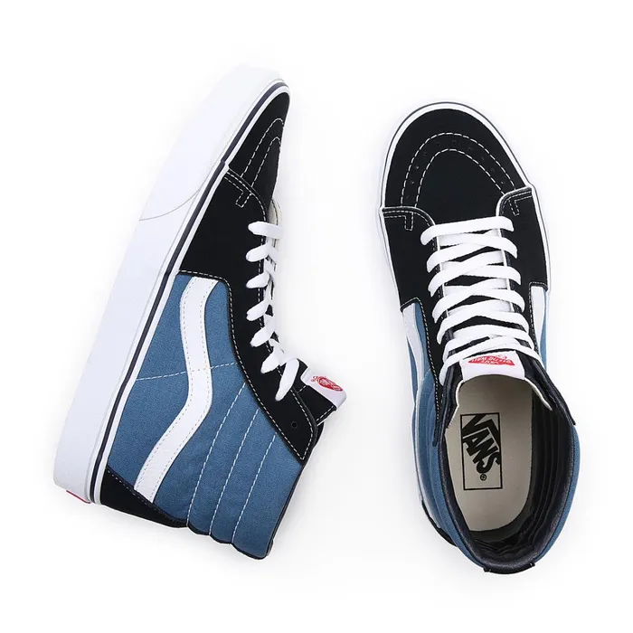 Vans HiTop Shoes Women Sk8Hi Shoes Blue