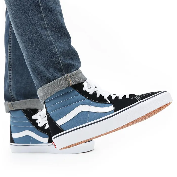 Vans HiTop Shoes Women Sk8Hi Shoes Blue