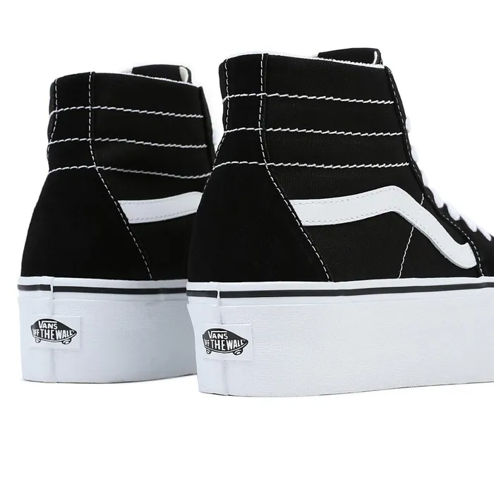 Vans HiTop Shoes Women Sk8Hi Tapered Stackform Shoes Black