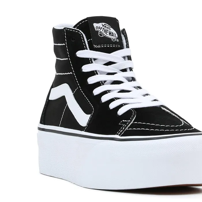 Vans HiTop Shoes Women Sk8Hi Tapered Stackform Shoes Black