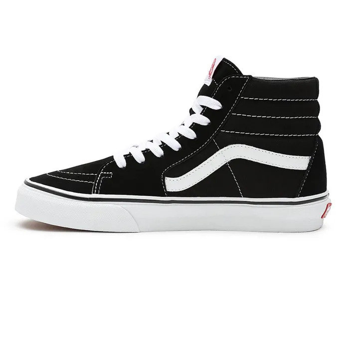 Vans HiTop Shoes Women Sk8Hi Wide Fit Shoes Black