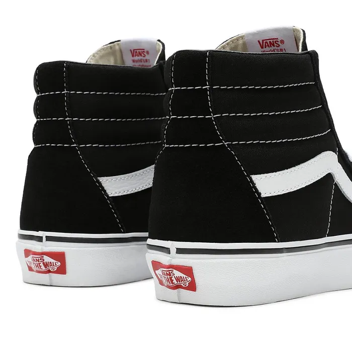 Vans HiTop Shoes Women Sk8Hi Wide Fit Shoes Black