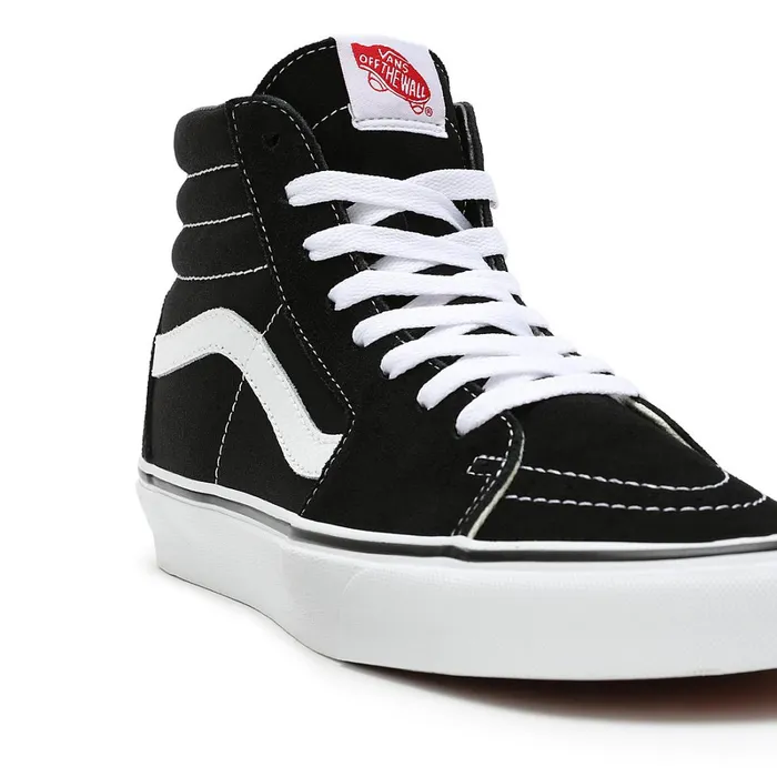 Vans HiTop Shoes Women Sk8Hi Wide Fit Shoes Black