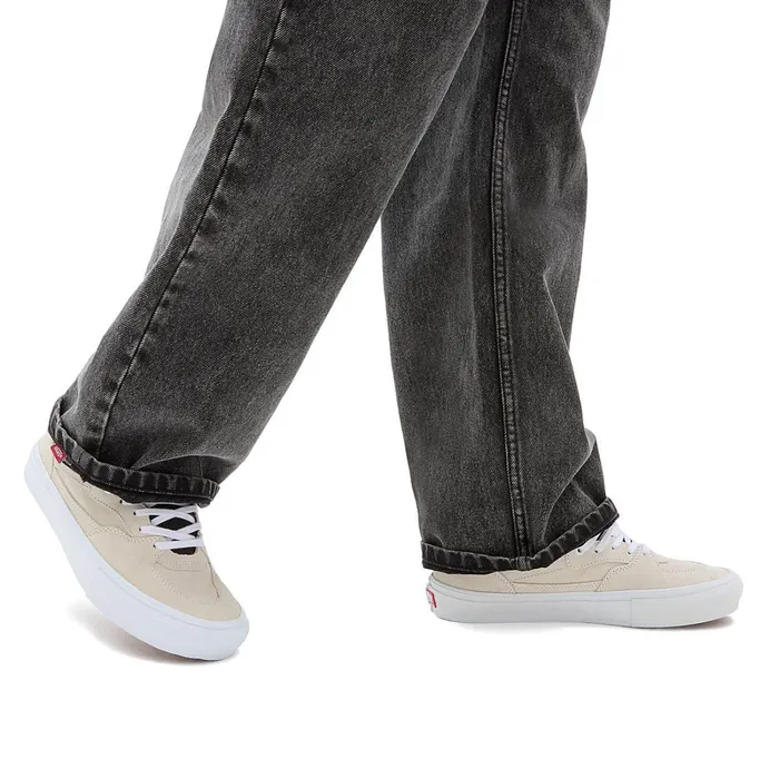 Vans HiTop Shoes Women Skate Half Cab Shoes Beige