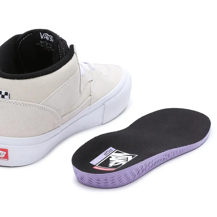 Vans HiTop Shoes Women Skate Half Cab Shoes Beige