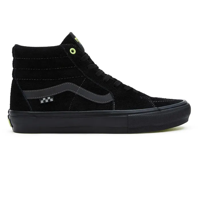 Vans HiTop Shoes Women Skate Sk8Hi Shoes Black
