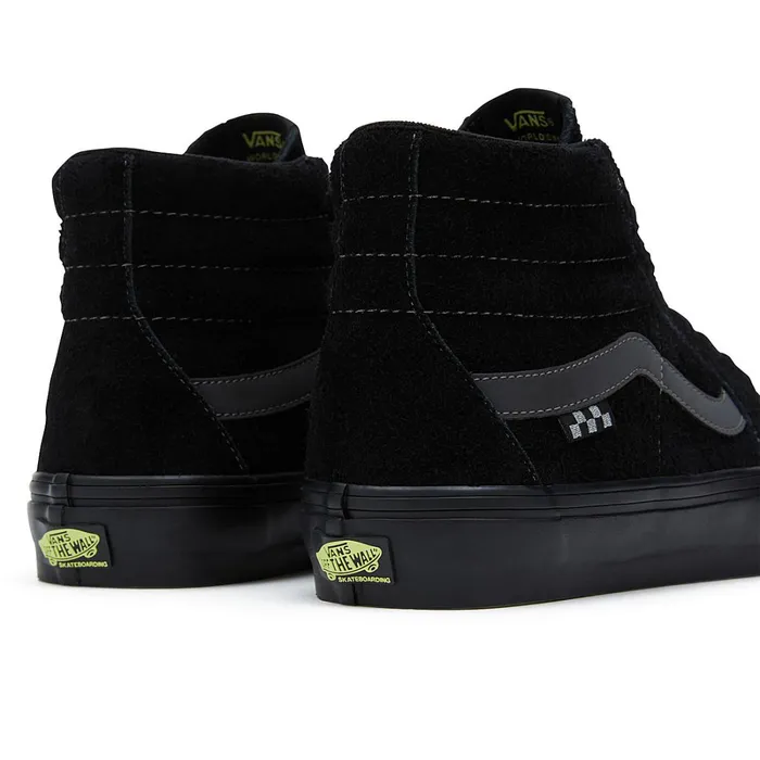 Vans HiTop Shoes Women Skate Sk8Hi Shoes Black