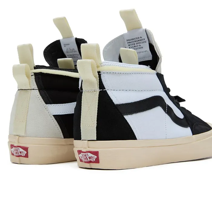 Vans HiTop Shoes Women Vault By X Abc Sk8Hi EXT Mismatch Shoes Black