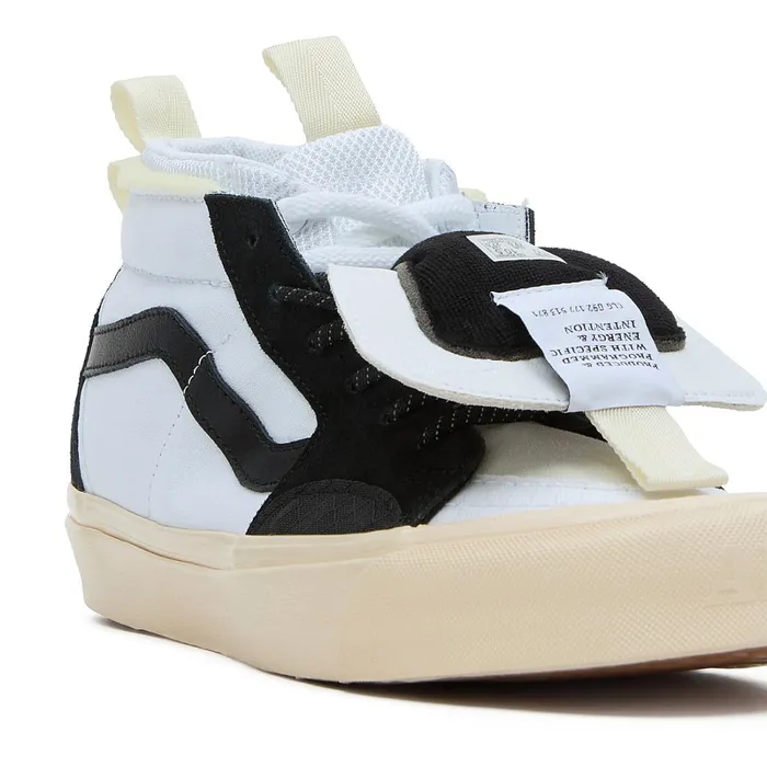 Vans HiTop Shoes Women Vault By X Abc Sk8Hi EXT Mismatch Shoes Black
