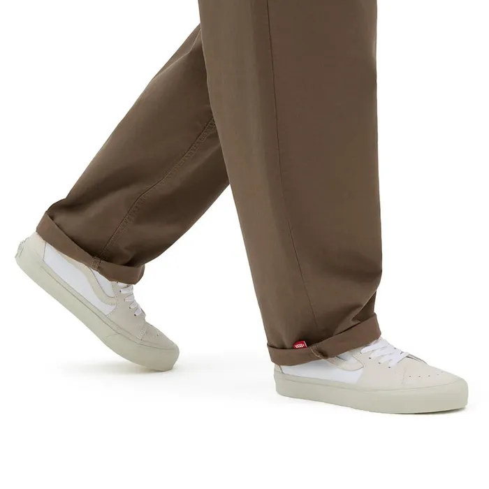 Vans HiTop Shoes Women Vault By X JJJJound Sk8Mid LX Shoes White