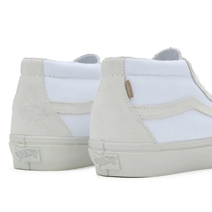 Vans HiTop Shoes Women Vault By X JJJJound Sk8Mid LX Shoes White