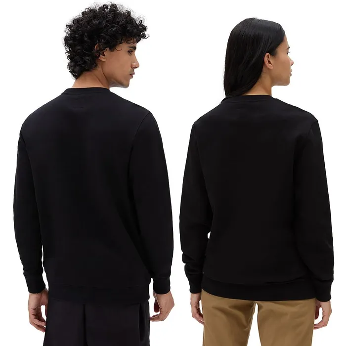 Vans Hoodies and Sweatshirts Men Classic Crew Sweater Black White