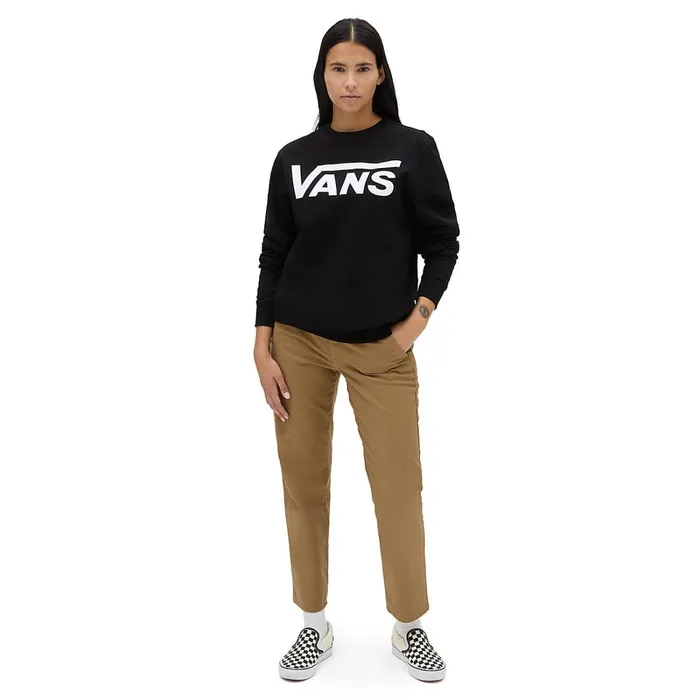 Vans Hoodies and Sweatshirts Men Classic Crew Sweater Black White